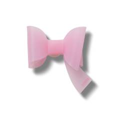 Laço assimétrico rosa