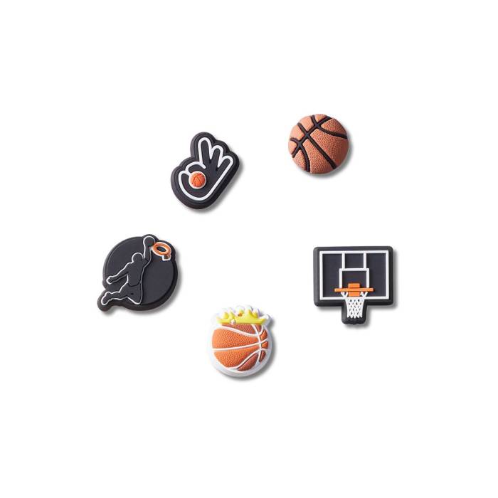 Pacote com 5 equipamentos de basquete