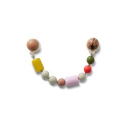 Cadena con cuentas artesanales