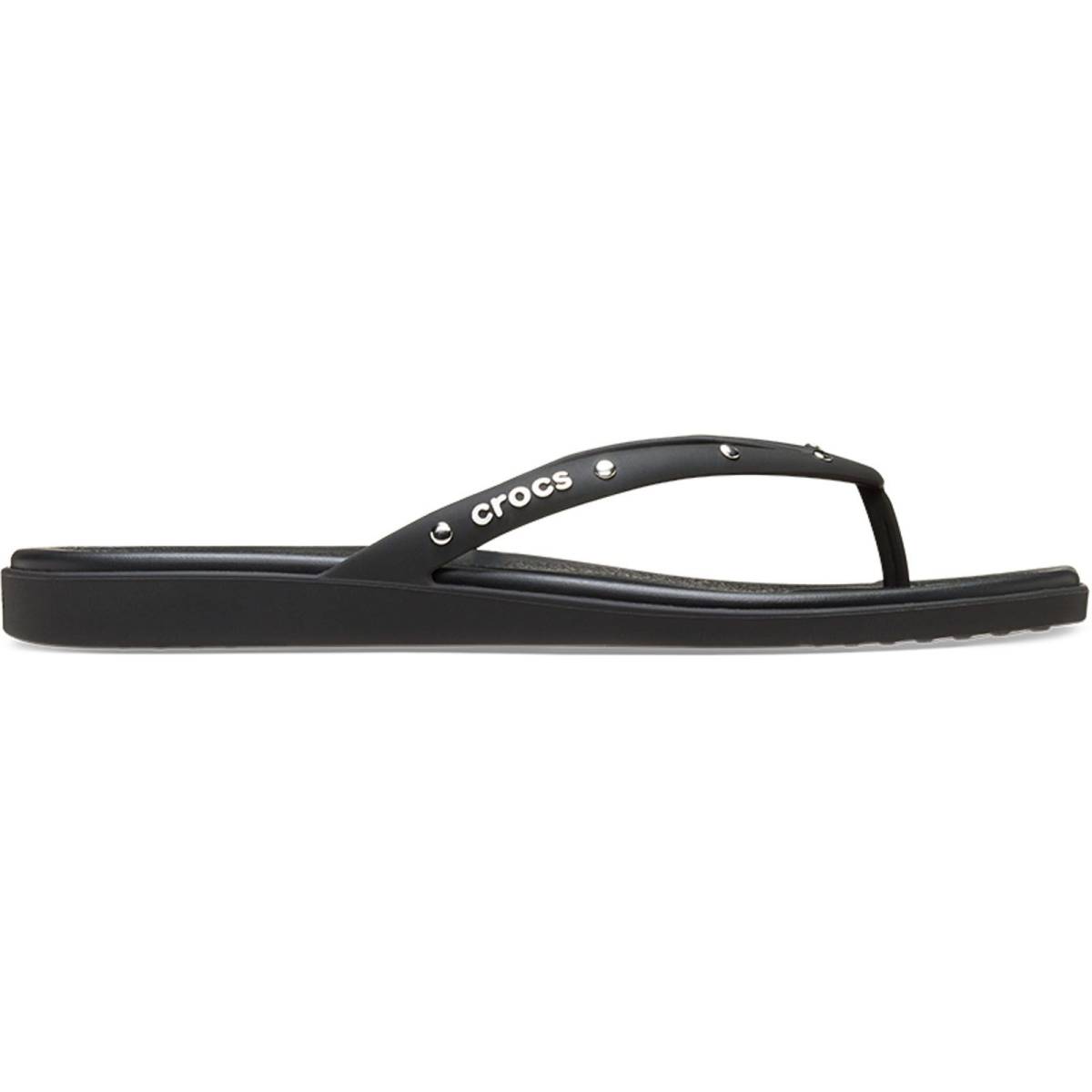 Crocs Sandalias de mujer Miami Studded W - Black