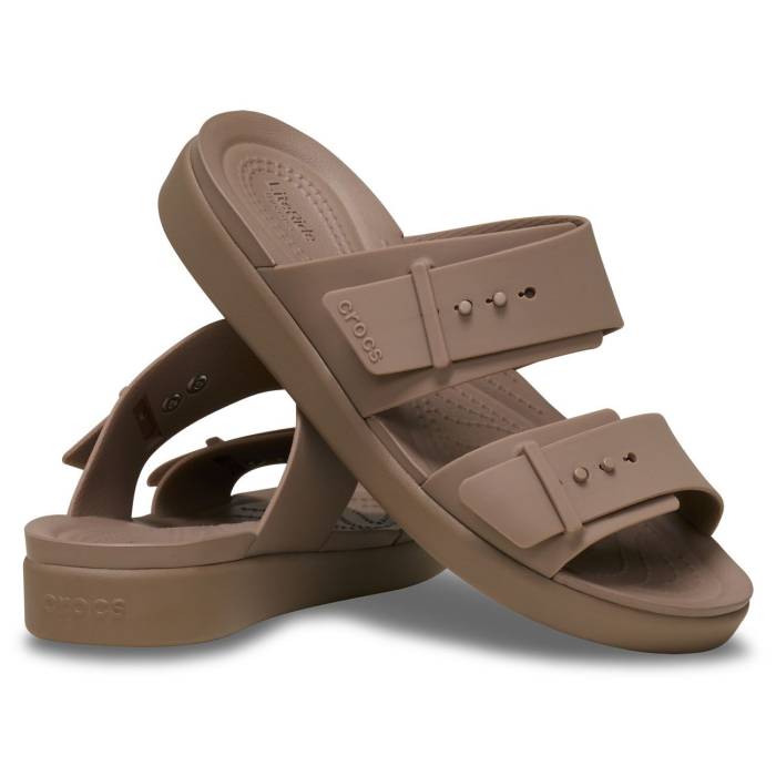 Sandálias femininas de salto baixo W