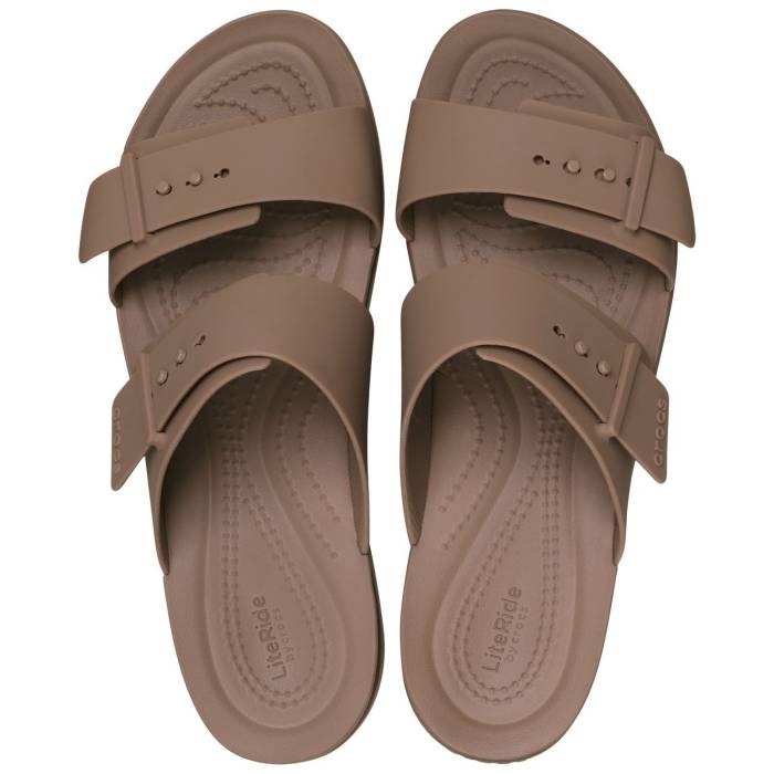 Sandálias femininas de salto baixo W