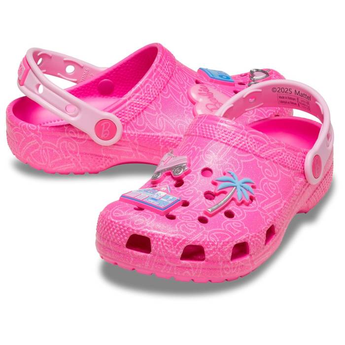 Zuecos para niños Mattel Pink Barbie Classic Clog K