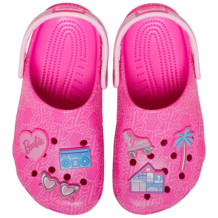 Zuecos para niños Mattel Pink Barbie Classic Clog K