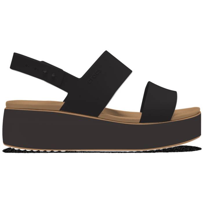 Brooklyn Matte Wrap Low Wedge W