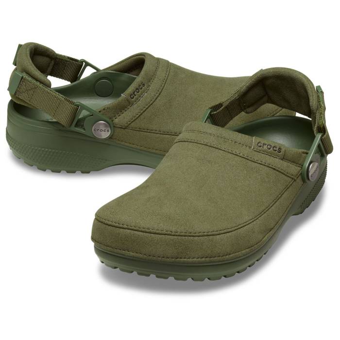 Classic Crafted Vegan Suede Clog U