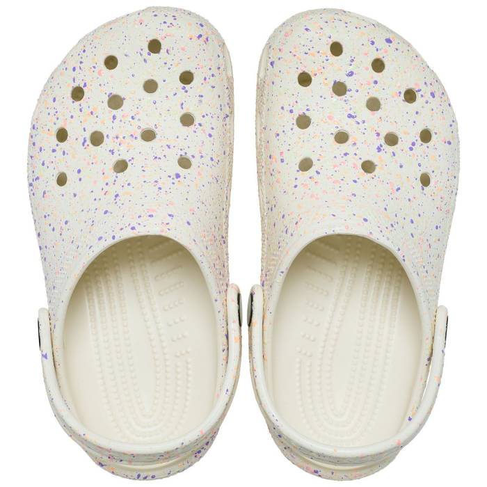 Classic Glow Paint Splatter Clog K