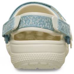 Classic Dnm Flwr Adj Backstrap Clog K