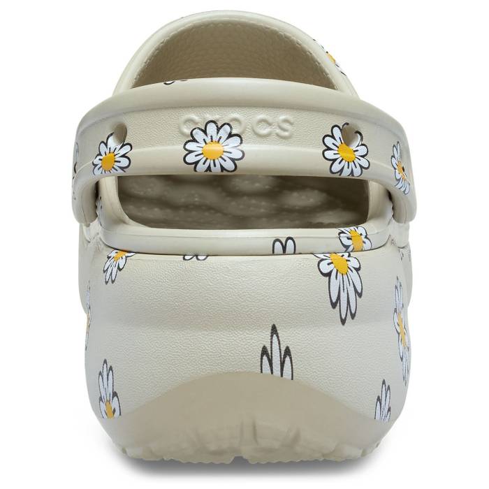 Classic Platform Floral Clog W