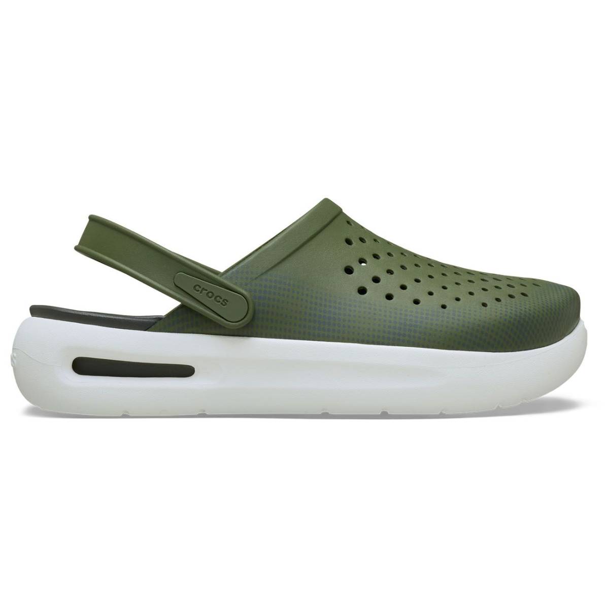 Crocs Zuecos unisex InMotion Micro Geo U - Army Green