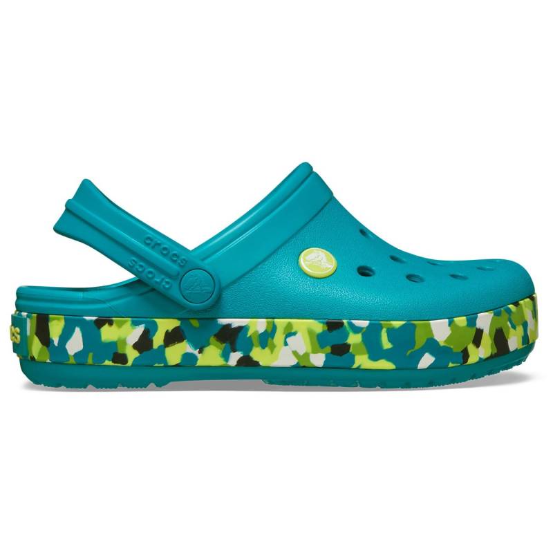 Crocband Glow Confetti Band Clog K