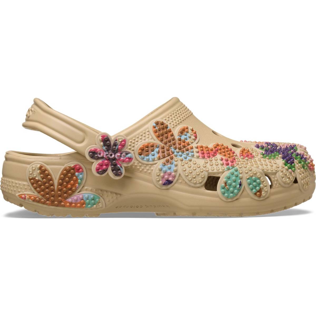 Crocs Zuecos unisex Classic Summer Beaded U - Beige