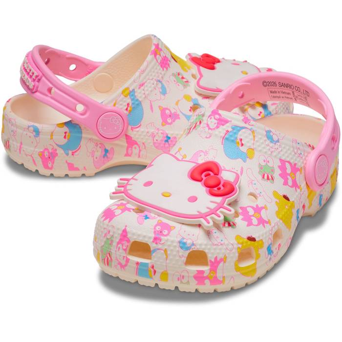 Zuecos para niños pequeños HKF Pastel