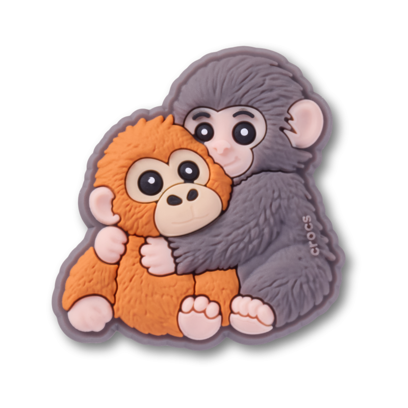 El mono Punch y su peluche