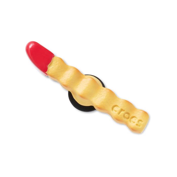 French Fry Dipped in Ketchup