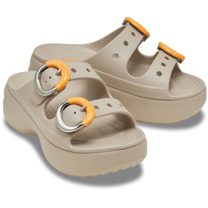 Sandalias con plataforma de mujer Saturday hebillas W