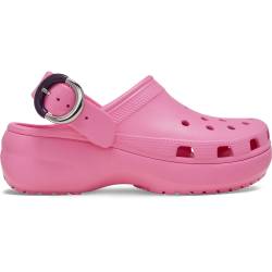 Zuecos con plataforma de mujer hebilla W