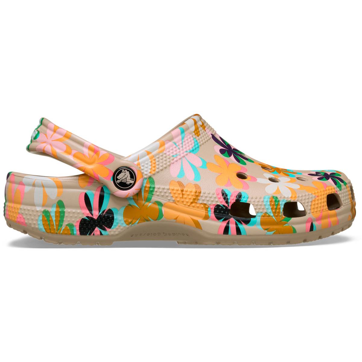 Crocs Zuecos unisex Classic Retro Summer U - Beige