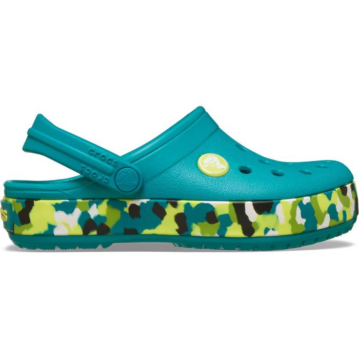 Crocband™ Glow Confetti Band Clog T