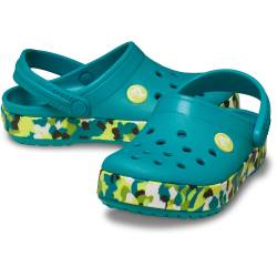 Crocband™ Glow Confetti Band Clog T