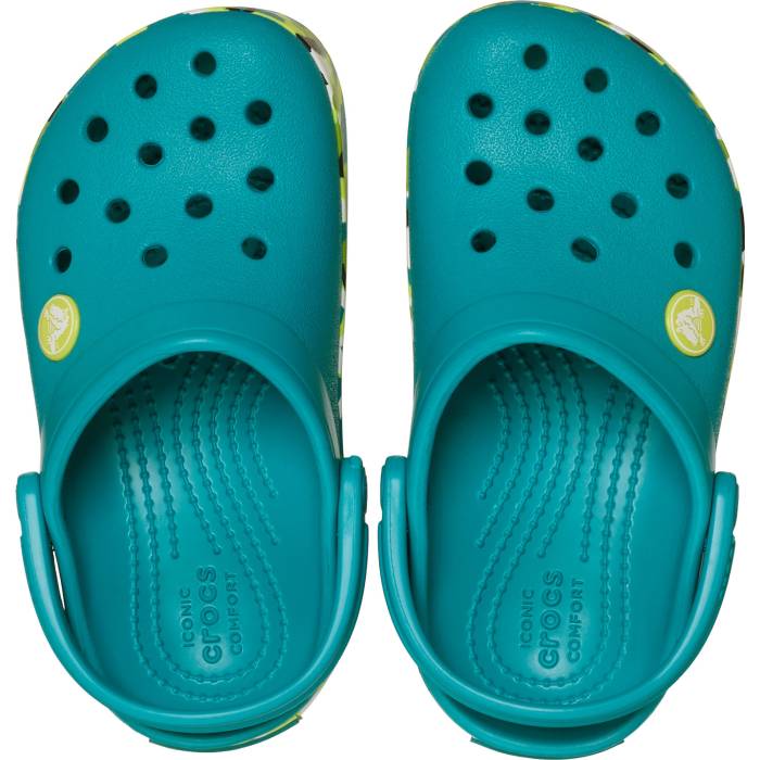 Crocband™ Glow Confetti Band Clog T