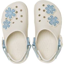 Zuecos de niños Classic Denim Flower T