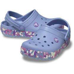 Crocband Glow Confetti Band Clog K