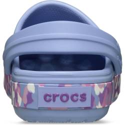 Crocband Glow Confetti Band Clog K