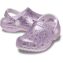 Zuecos para niños pequeños Classic Chunky Glitter