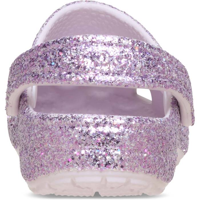 Zuecos para niños pequeños Classic Chunky Glitter
