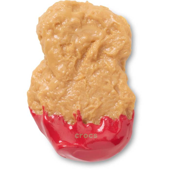 Chicken Nugget Dipped Ketchup