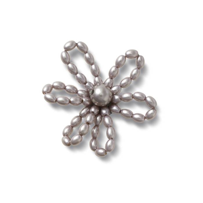 Margarita perlada gris