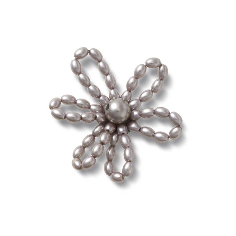 Margarita perlada gris
