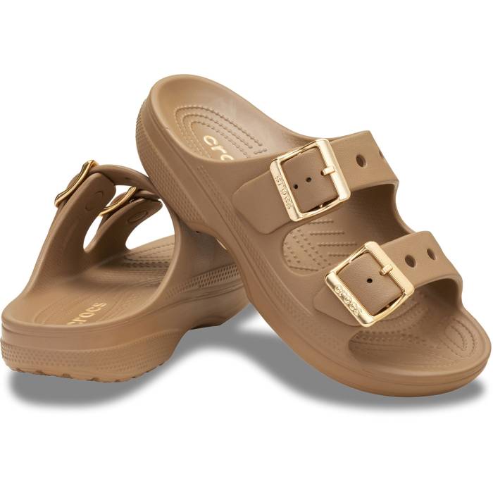 Classic Metallic Buckle Sandal W