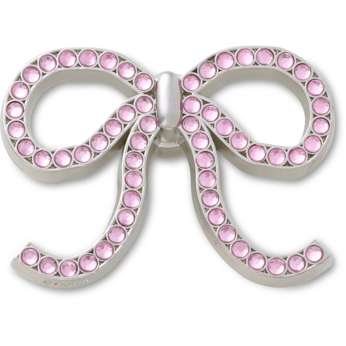 Crocs Pink Glittery Bow