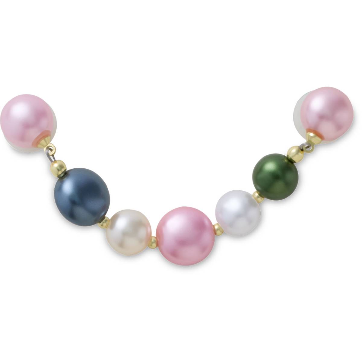 Crocs Multi Colored Pearl Chain