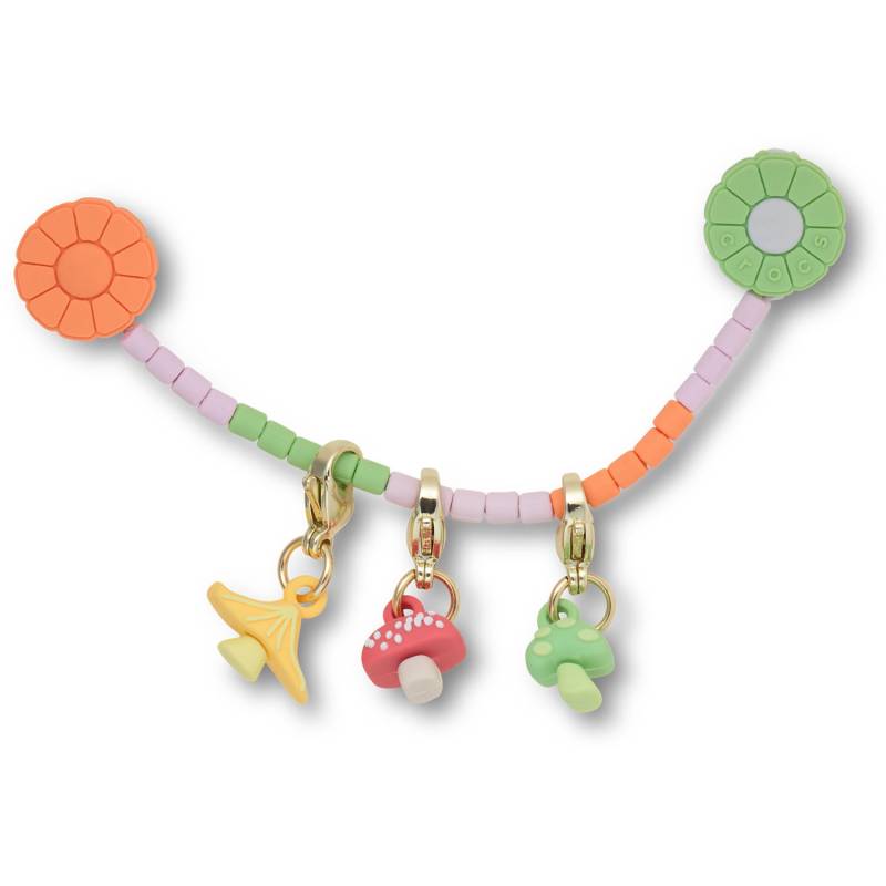 Pastel Floral Mushroom Chain