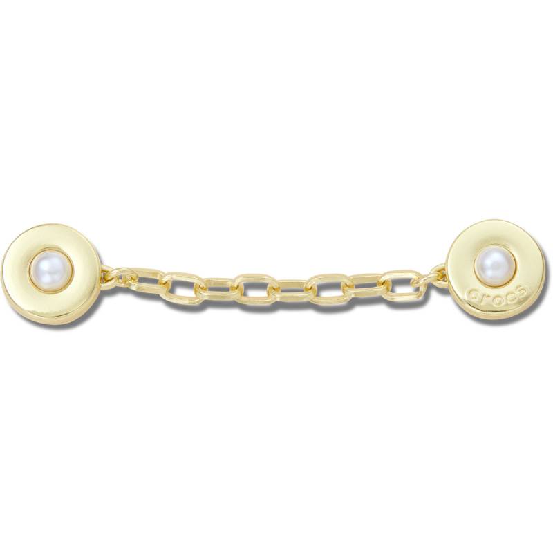 Gold Chain with Pearl Rivets