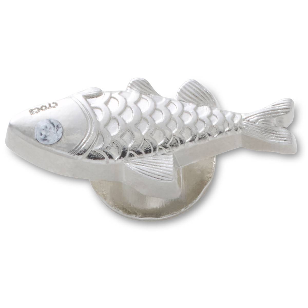 Crocs Silver Alloy Fish