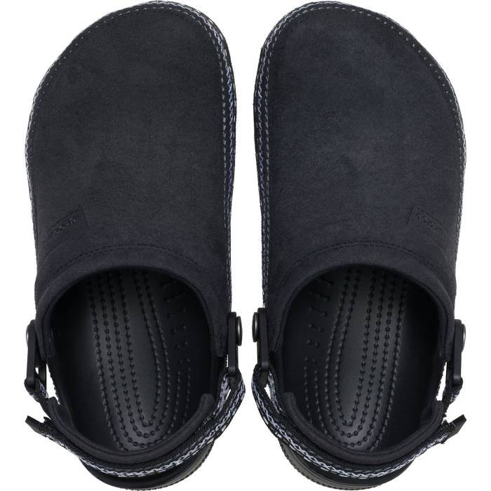 Zuecos unisex Classic Crafted Vegan Suede Stitch U