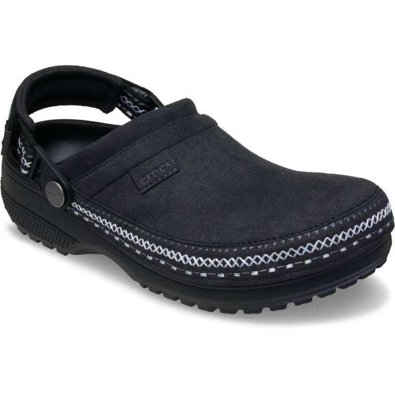 Zuecos unisex Classic Crafted Vegan Suede Stitch U