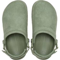 Zuecos unisex Classic Crafted Vegan Suede Stitch U