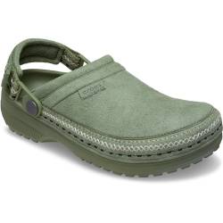 Zuecos unisex Classic Crafted Vegan Suede Stitch U