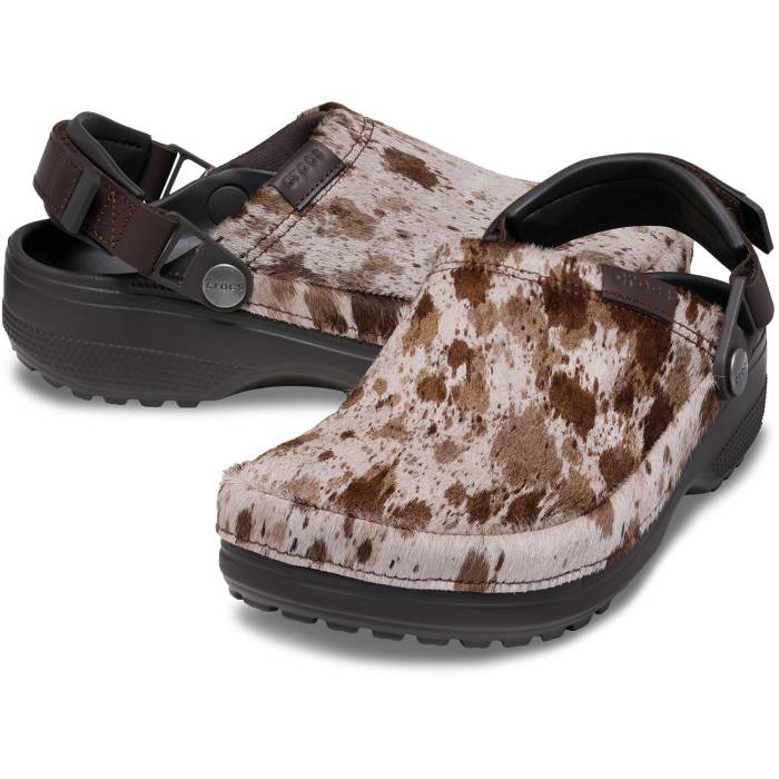 Zuecos unisex Classic Crafted Pony Hair U