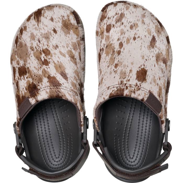 Zuecos unisex Classic Crafted Pony Hair U