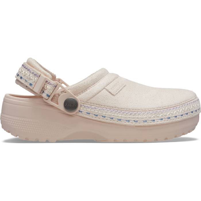 Zuecos de niños Classic Crafted Vegan Suede Stitch K