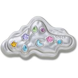 Nube Meta plateada con gema