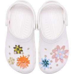Pack 5 Floral de cuero sintético