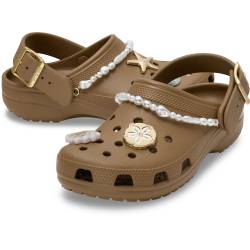 Zuecos unisex Classic Metallic Buckle U