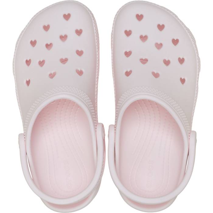 Zuecos unisex Classic Hearts Cut Out U